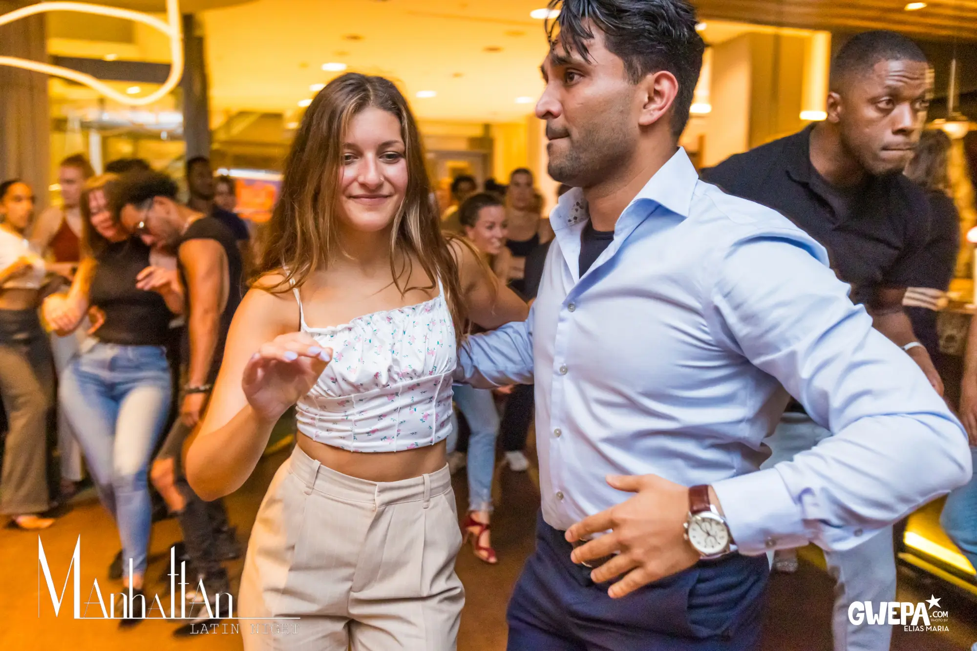 Salsa and bachata class at Armada Movement